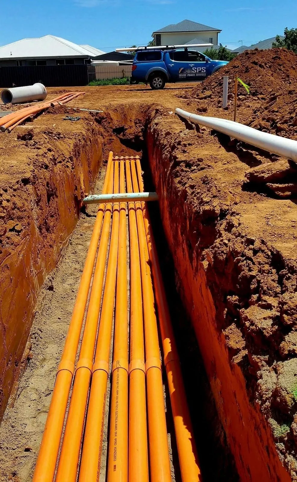 Powerline infrastructure installation